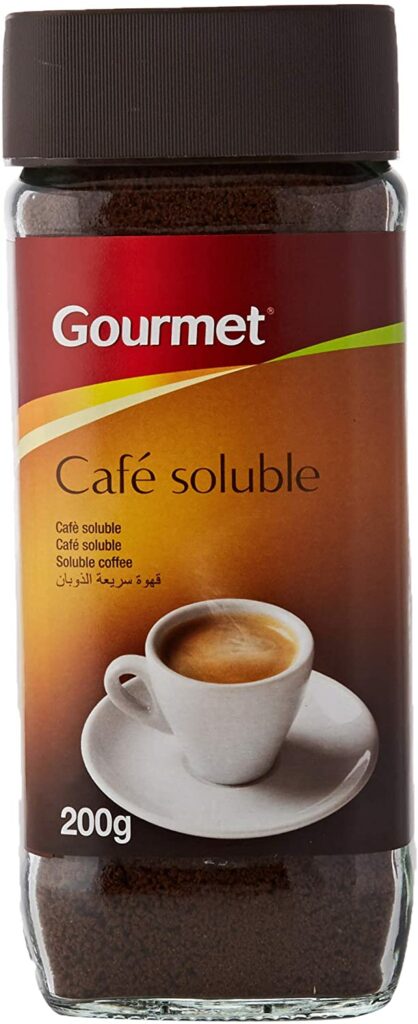 cafe soluble gourmet