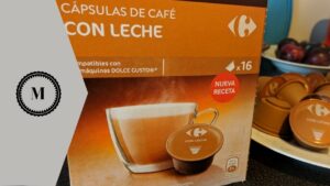 Capsulas de cafe con leche compatibles dolce gusto de carrefour
