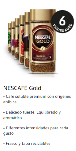 Nescafé gold - cafe premium soluble